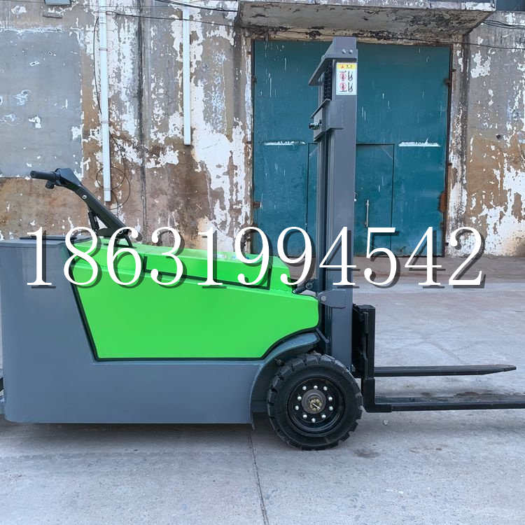 稻城县小型电动叉车1吨2吨步行站驾式电瓶堆高充电装卸车液压升降车铲车